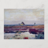Carte Postale Paysage avec ferme, Vincent van Gogh Art (Devant)