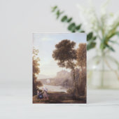 Carte Postale Paysage avec Hagar et l'Ange, 1646 (Debout devant)