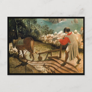 Carte Postale Paysage avec la chute d'Icarus