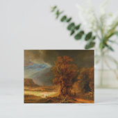 Carte Postale Paysage avec le Bon Samaritain par Rembrandt (Debout devant)