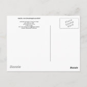 Carte Postale Paysage avec neige, Van Gogh Art (Dos)