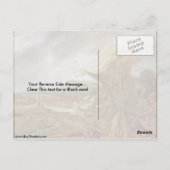 Carte Postale Paysage Avec Obélisque Par Rembrandt Van Rijn (Dos)