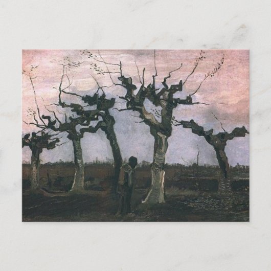 Carte Postale Paysage avec Pollard Willows (Devant)