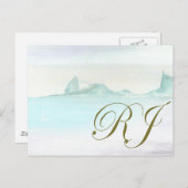 Carte Postale Paysage brésilien (Devant / Derrière)