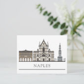 Carte Postale Paysage Cityscape | Naples, Italie (Debout devant)