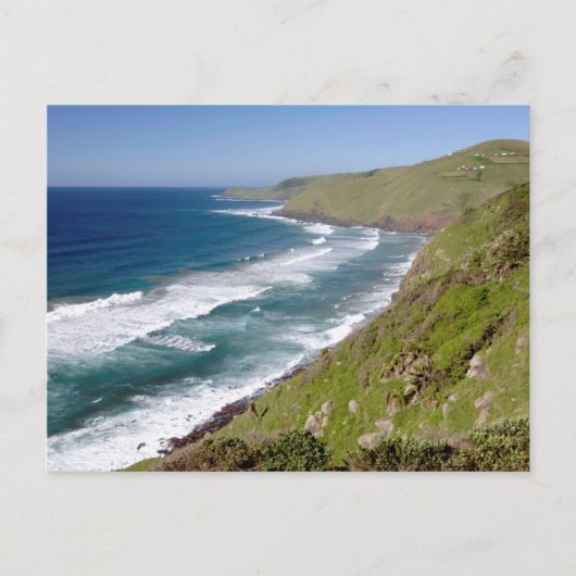 Carte Postale Paysage côtier Coffee Bay (Devant)