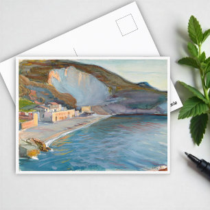 Carte Postale Paysage côtier de la région de Naples, M. Enckell