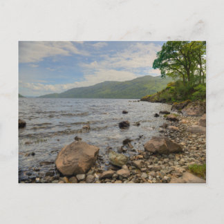 Carte Postale Paysage côtier du Loch Lomond