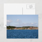 Carte Postale Paysage côtier idyllique (Devant / Derrière)