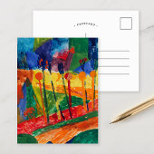 Carte Postale Paysage cubiste | Fritz Schaefler