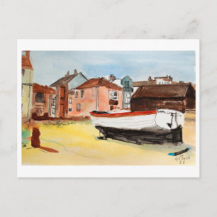 Carte Postale Paysage d'Aldeburgh, Suffolk – Art côtier