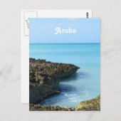 Carte Postale Paysage d'Aruba (Devant / Derrière)