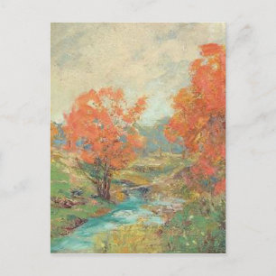 Carte Postale Paysage d'automne - Midwest, États-Unis