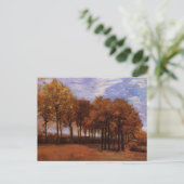 Carte Postale Paysage d'automne par Vincent van Gogh (Debout devant)