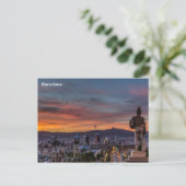 Carte Postale Paysage de Barcelone (Debout devant)