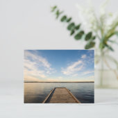 Carte Postale Paysage de cascade turquoise (Debout devant)