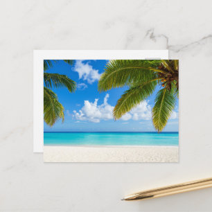 Carte Postale Paysage de cascade turquoise