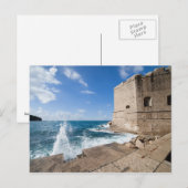 Carte Postale Paysage de Dubrovnik (Devant / Derrière)