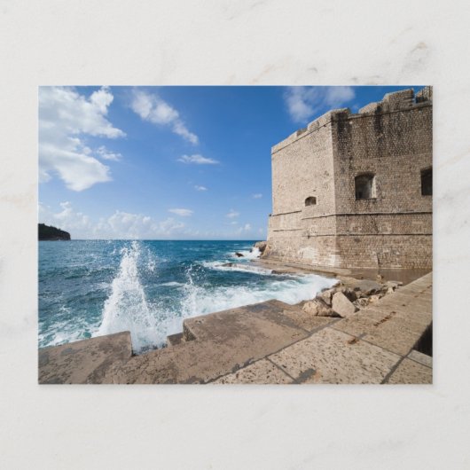 Carte Postale Paysage de Dubrovnik (Devant)