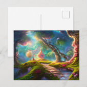 Carte Postale Paysage de Fairytale (Devant / Derrière)