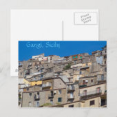 Carte Postale Paysage de Gangi (Devant / Derrière)