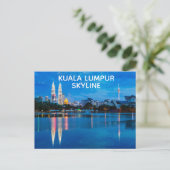 Carte Postale Paysage de Kuala Lumpur (Debout devant)