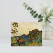 Carte Postale Paysage de la Martinique de Paul Gauguin (1887) (Debout devant)