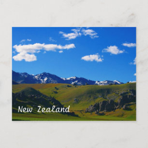 Carte Postale paysage de la nouvelle-zélande