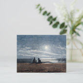 Carte Postale Paysage de la plage Lune Winslow Homer (Debout devant)