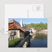 Carte Postale Paysage de la République tchèque (Devant / Derrière)