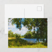 Carte Postale Paysage de la rivière Havel peint dans la région d (Devant / Derrière)