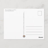 Carte Postale Paysage de la route (Dos)