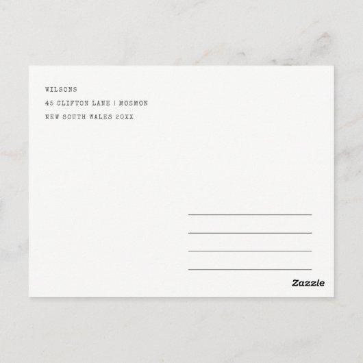 Carte Postale Paysage de la ville de Montpelier Vermont Aquarell (Dos)