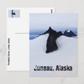 Carte postale paysage de l'Alaska (Devant / Derrière)