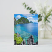 Carte Postale Paysage de l'archipel de Bacuit (Debout devant)