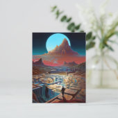 Carte Postale Paysage de Maze surréaliste (Debout devant)