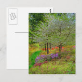 Carte Postale Paysage de Monet (Devant / Derrière)