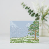 Carte Postale Paysage de montagne (Debout devant)