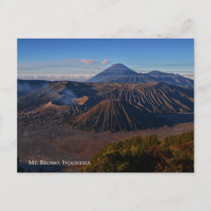 Carte Postale Paysage de montagne Mont Bromo Indonésie Voyage