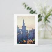 Carte Postale Paysage de New York, Hiroshi Yoshida, coupe de boi (Debout devant)