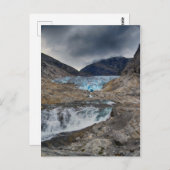 Carte Postale Paysage de Norvège (Devant / Derrière)