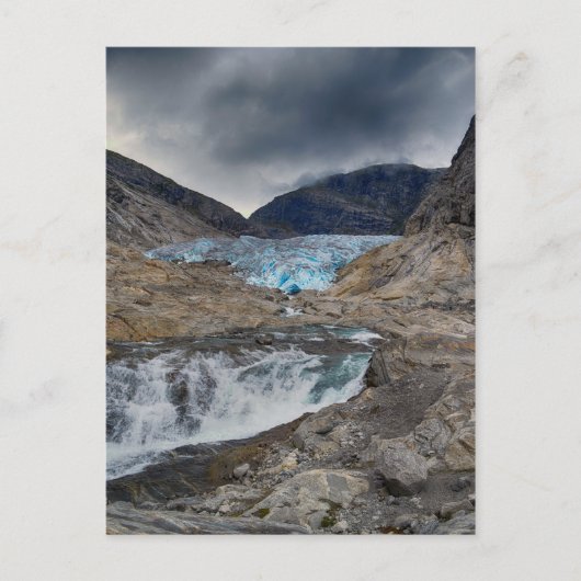 Carte Postale Paysage de Norvège (Devant)