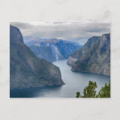 Carte Postale Paysage de Norvège (Devant)