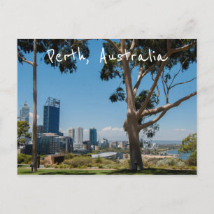 Carte Postale Paysage de Perth depuis le magnifique Kings Park