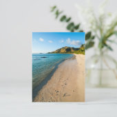 Carte Postale Paysage de plage tropicale, Fidji (Debout devant)