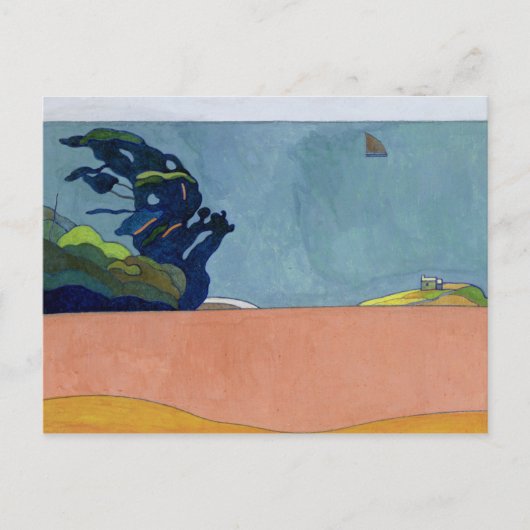 Carte Postale Paysage de Pouldu, c.1892 (Devant)