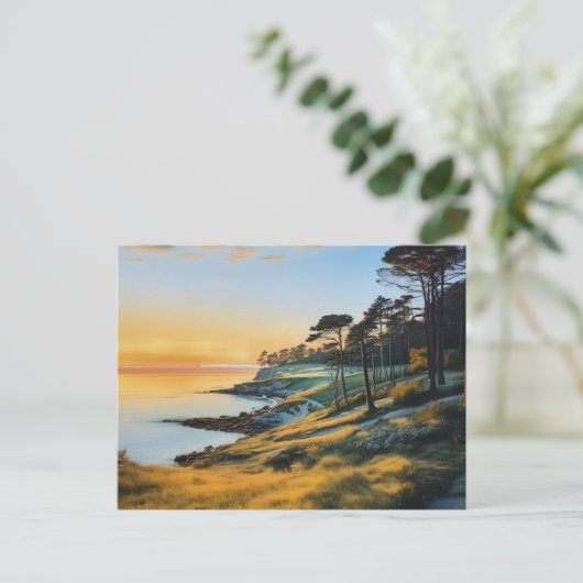 Carte Postale Paysage de rêve de Buzzard's Bay (Debout devant)