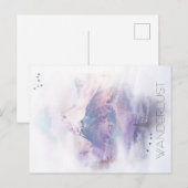 Carte Postale Paysage de rêve de Wanderlust montagne (Devant / Derrière)