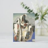 Carte postale "Paysage de style Zapata" de Rivera (Debout devant)