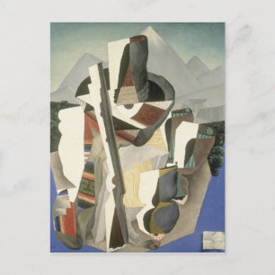 Carte postale "Paysage de style Zapata" de Rivera